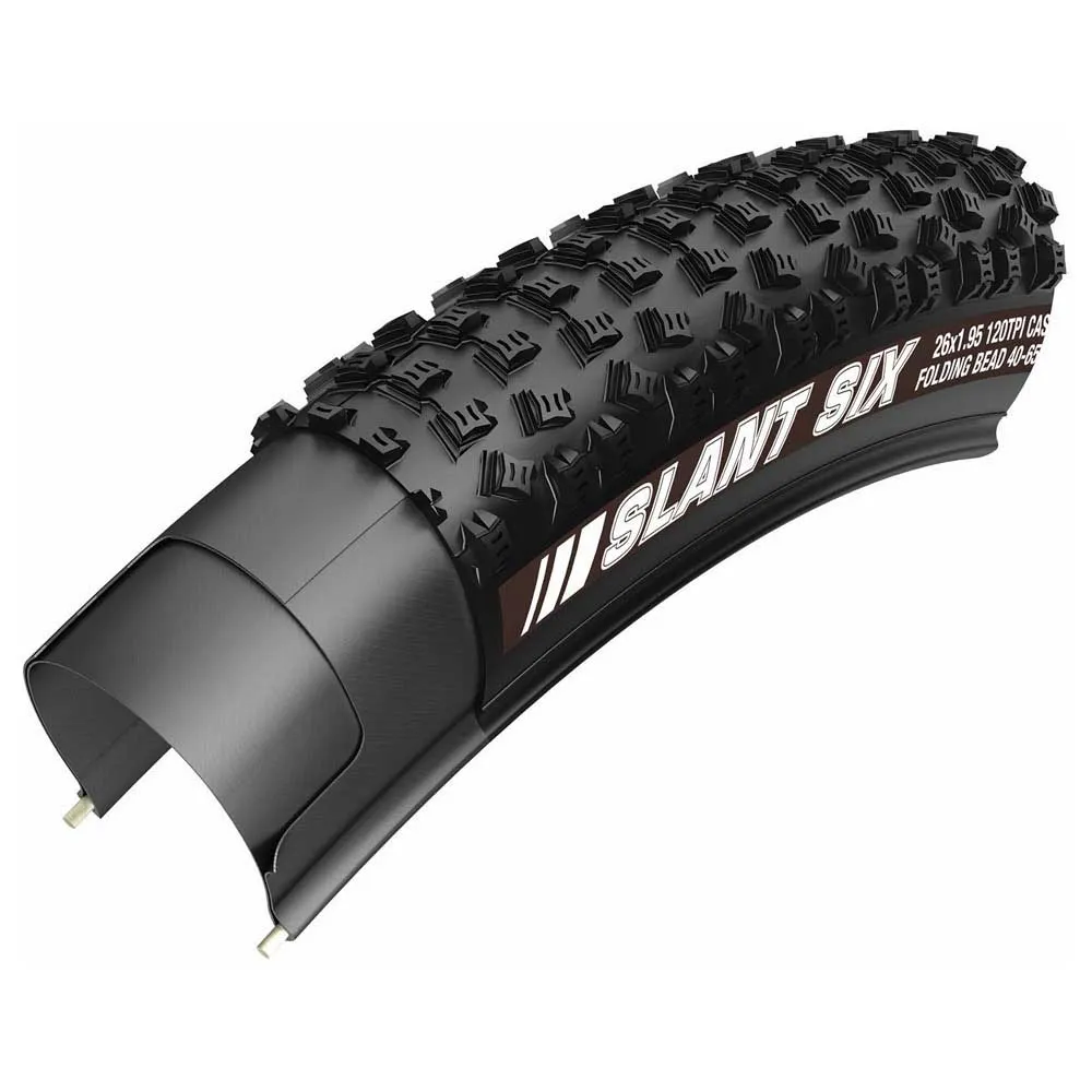 Kenda Slant Six 60 Tpi Tubeless 26´´ X 2.10 Mtb-däck, Black, 26" x 2.10 Kenda Slant Six 60 Tpi Tubeless 26´´ X 2.10 Mtb-däck, Black, 26" x 2.10