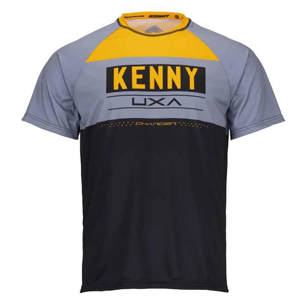 KENNY Charger Kortärmad Endurotröja, Grey, L KENNY Charger Kortärmad Endurotröja, Grey, L