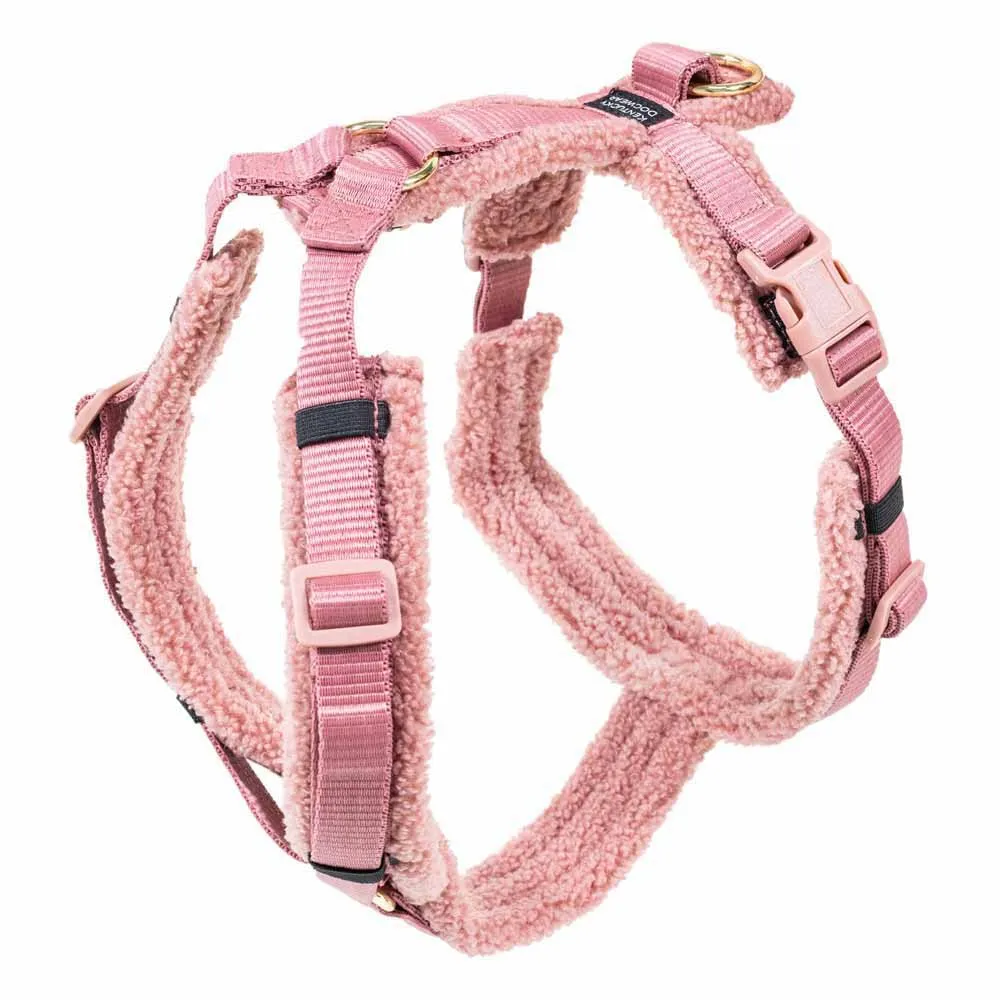 Kentucky Teddy Fleece Hundsele, Old rose, 30-48cm Kentucky Teddy Fleece Hundsele, Old rose, 30-48cm