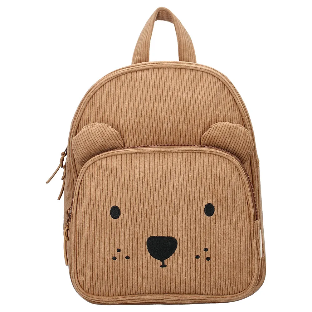 Kidzroom Jätteglad Björnryggsäck, Brown