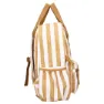 Kidzroom Stripe Frenzy-ryggsäck, Brown / white