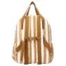 Kidzroom Stripe Frenzy-ryggsäck, Brown / white