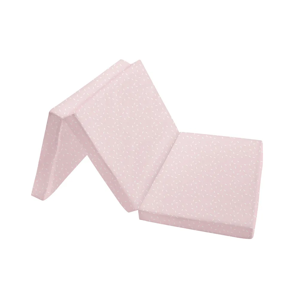 Kikkaboo Konfetti Vikmadrass 60/120/5 Cm, Pink