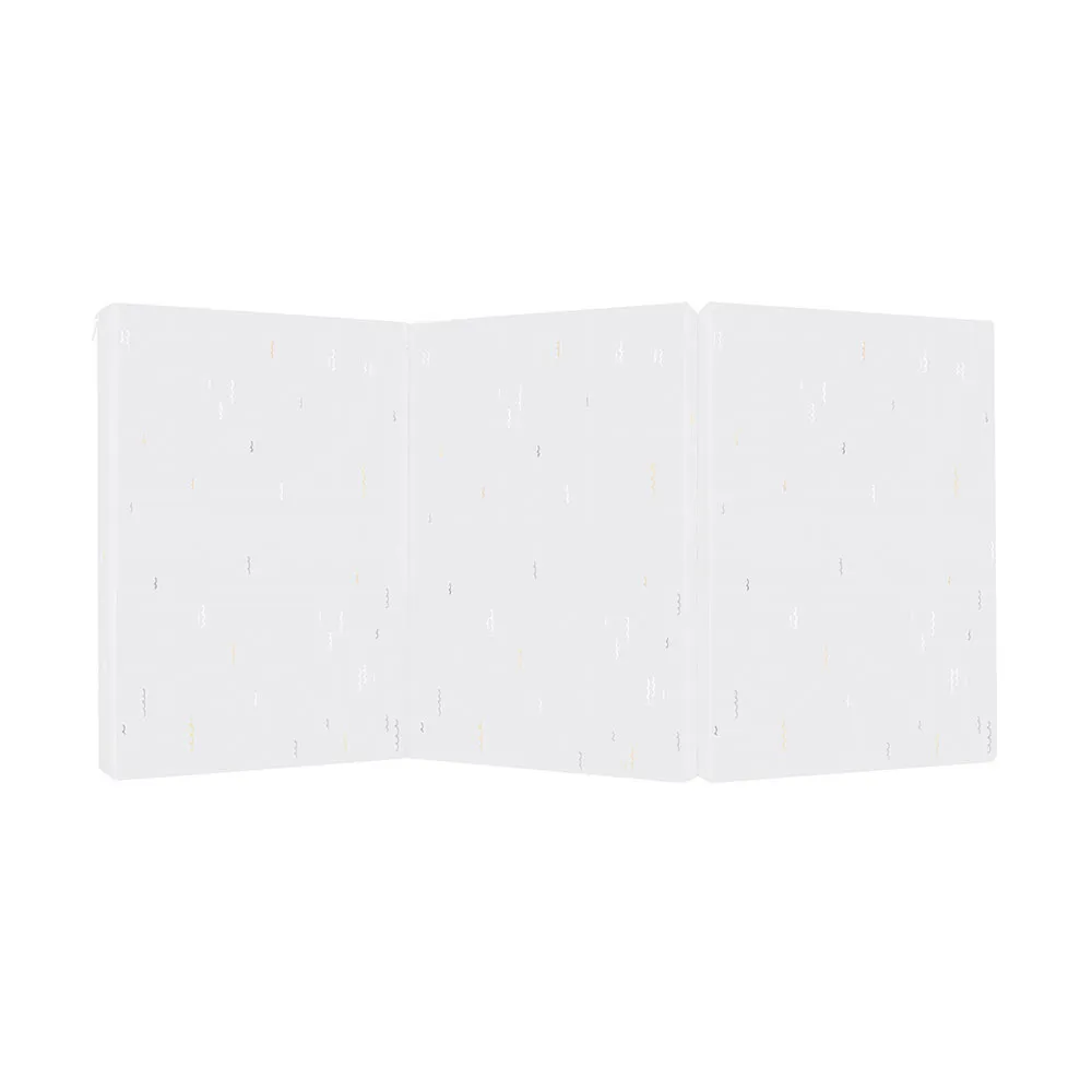 Kikkaboo Seally Me Mönstrad Vikbar Madrass 60/120/5 Cm, Multicolor