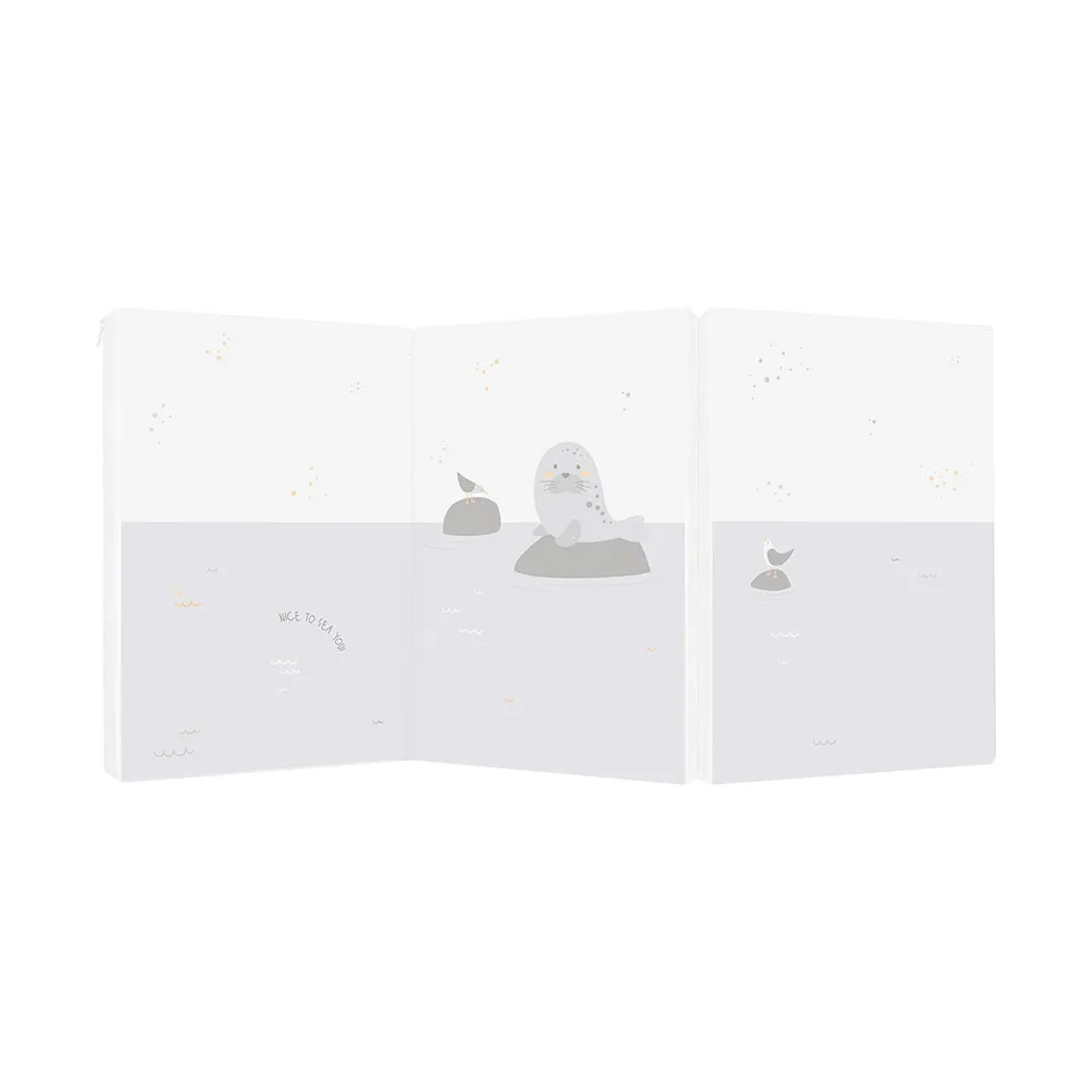 Kikkaboo Seally Me Vikbar Madrass 60/120/5 Cm, Multicolor