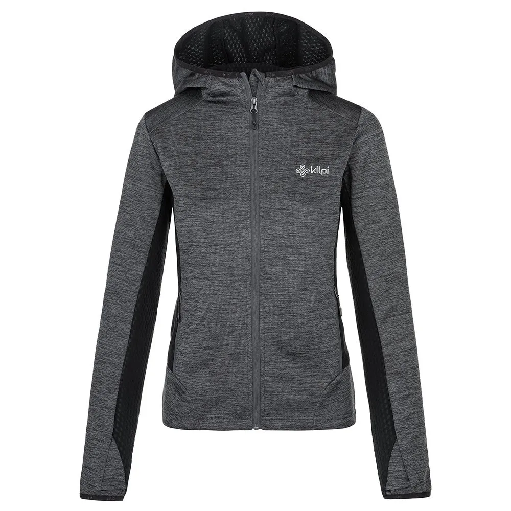 Kilpi Alanis Fleecejacka Med Huva, Black