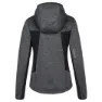 Kilpi Alanis Fleecejacka Med Huva, Black