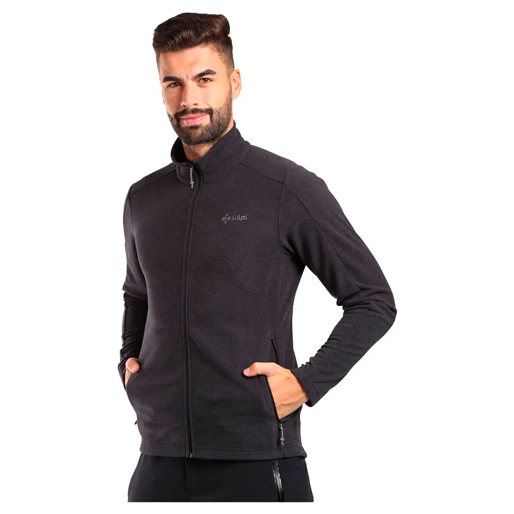 Kilpi Glamer Fleecejacka Med Dragkedja, Black / black Kilpi Glamer Fleecejacka Med Dragkedja, Black / black