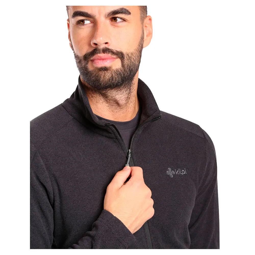 Kilpi Glamer Fleecejacka Med Dragkedja, Black / black Kilpi Glamer Fleecejacka Med Dragkedja, Black / black