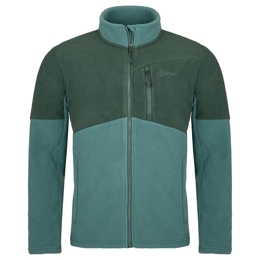 Kilpi Glander Fleecejacka Med Dragkedja, Dark green