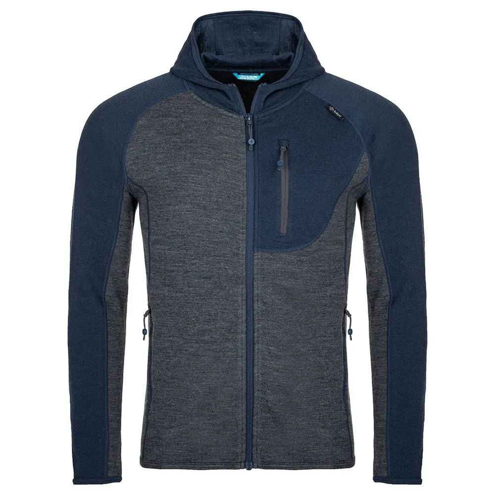 Kilpi Merini Sweatshirt Med Dragkedja, Dark blue