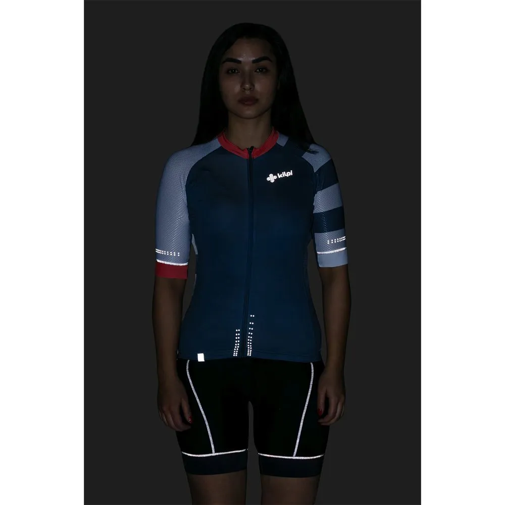 Kilpi Wild Korta ärmar Cykeltröja, Blue, 34