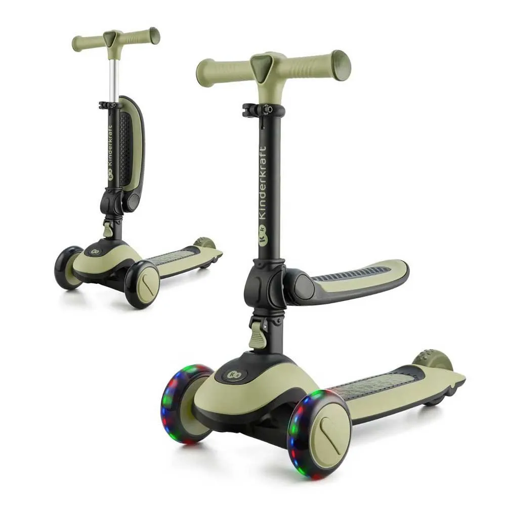 Kinderkraft Halley Grassland Sparkcykel, Green, One Size