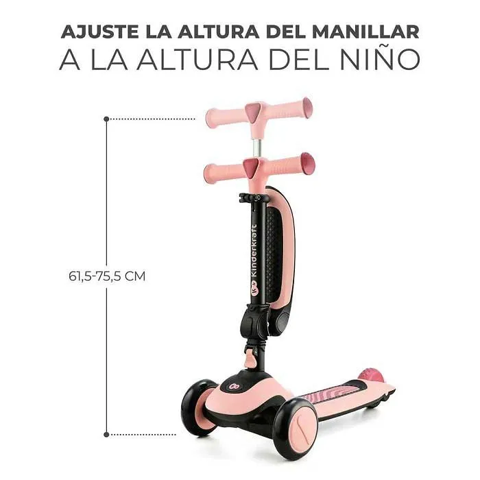 Kinderkraft Halley Sparkcykel, Rose pink, One Size