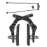 Kink BMX Desist Fälgbromsok, Matt black, One Size