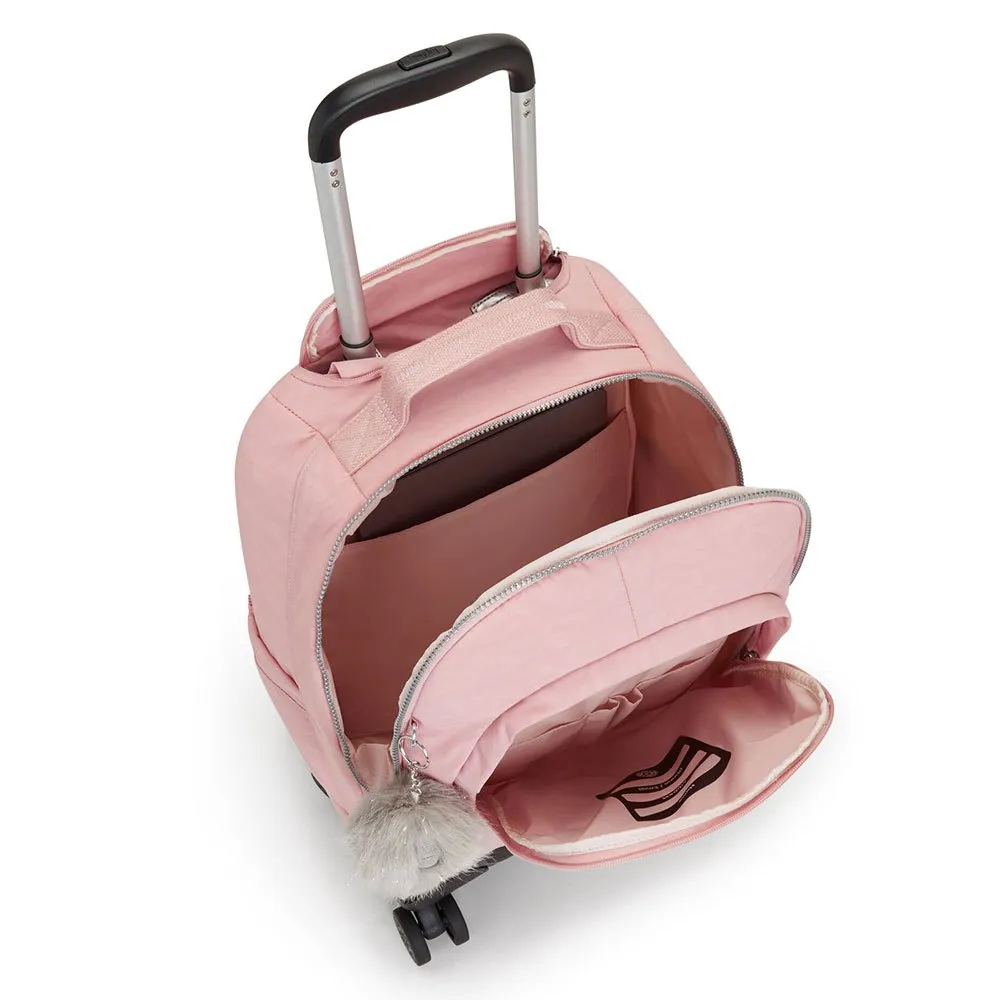 Kipling New Zea 26l Ryggsäck Med Hjul, Bridal rose