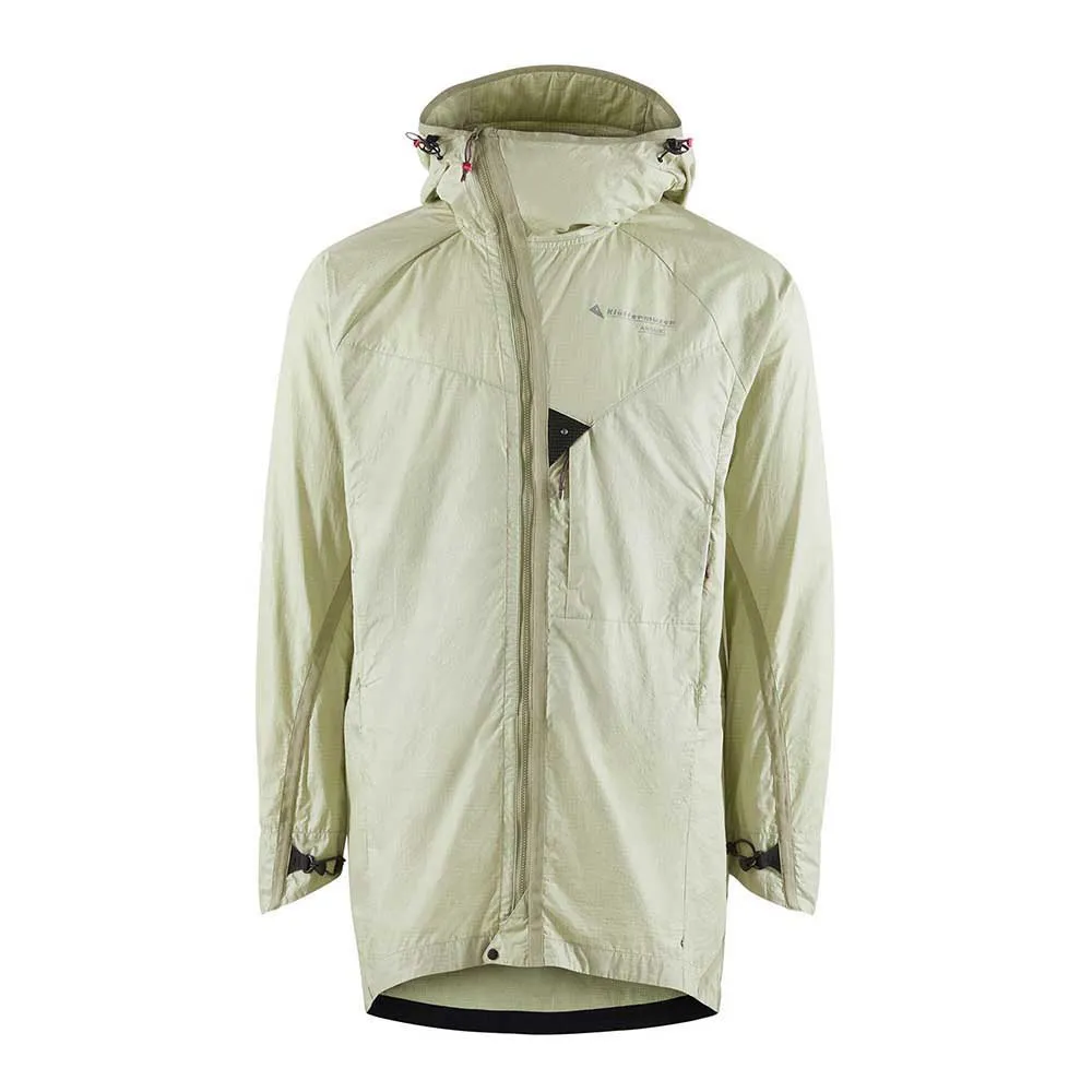 Klättermusen Ansur Wind Parka, Swamp green / silver green