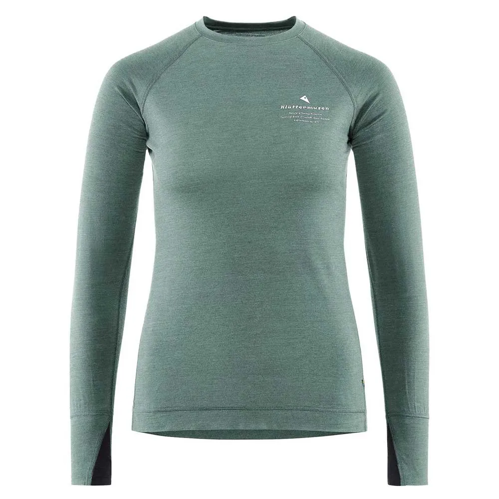 Klättermusen Fafne Crew T-shirt Med Lång ärm