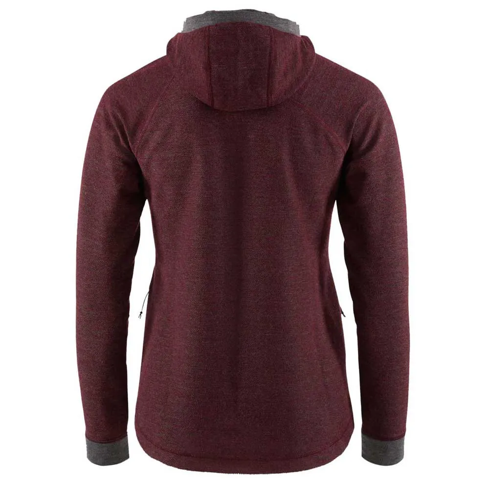 Klättermusen Hödur Hooded Zip Fleecejacka Med Dragkedja