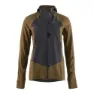 Klättermusen Hugin Zip Hoodie Softshelljacka, Olive / raven