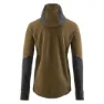 Klättermusen Hugin Zip Hoodie Softshelljacka, Olive / raven