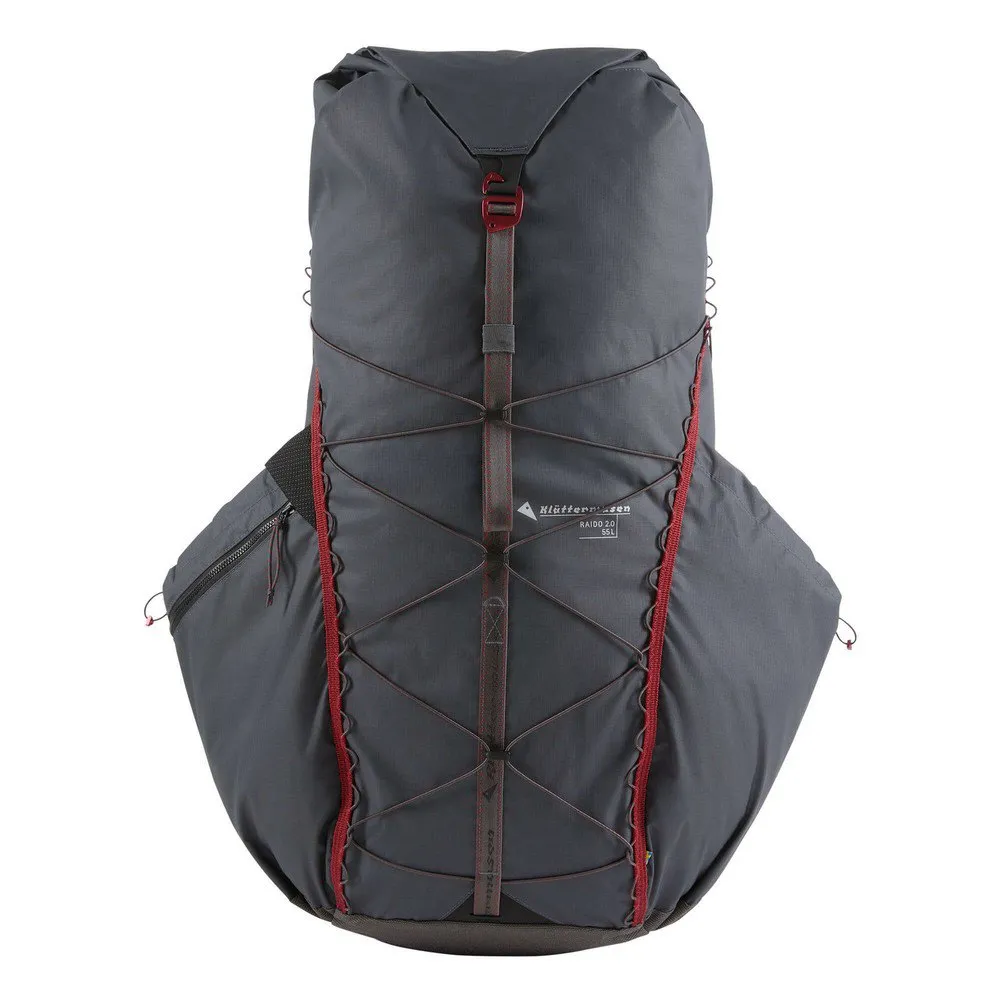 Klättermusen Raido 2.0 Ryggsäck 55l, Raven Klättermusen Raido 2.0 Ryggsäck 55l, Raven
