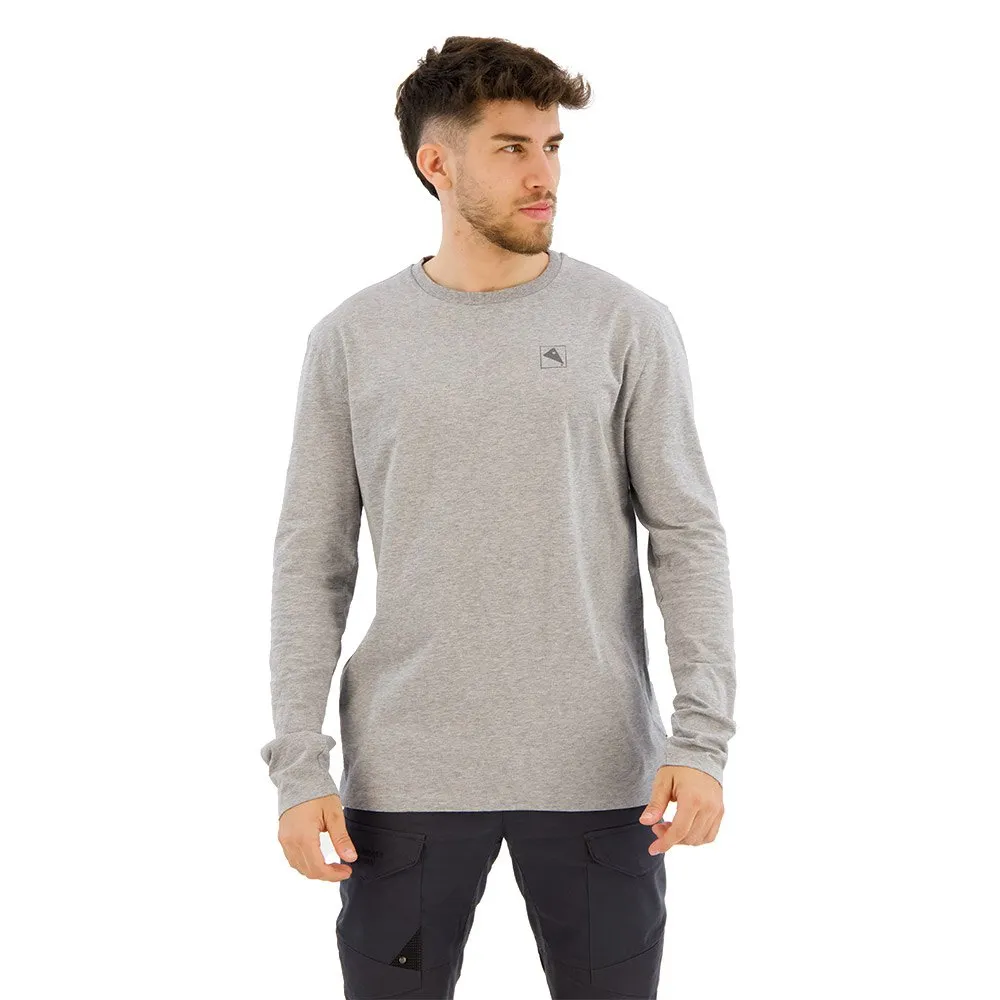 Klättermusen Runa Elements T-shirt Med Lång ärm, Grey melange