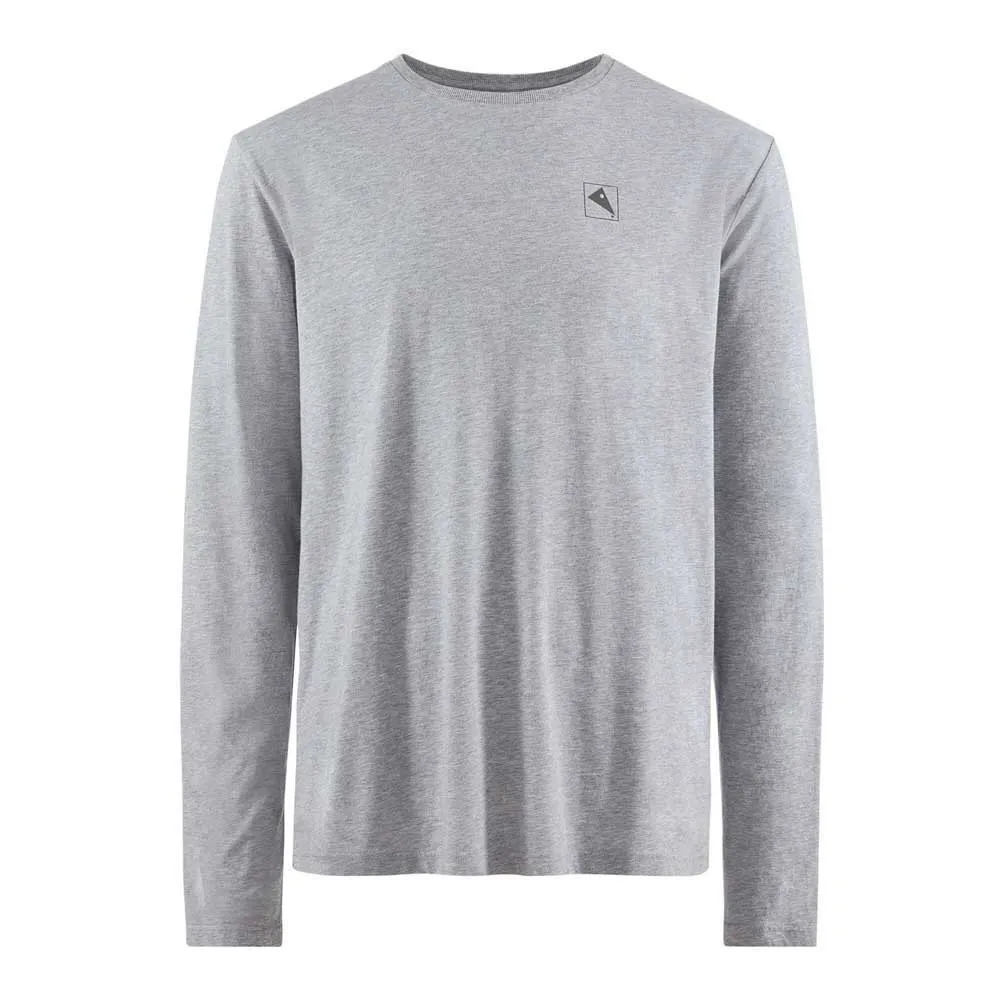 Klättermusen Runa Elements T-shirt Med Lång ärm, Grey melange