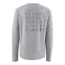 Klättermusen Runa Elements T-shirt Med Lång ärm, Grey melange