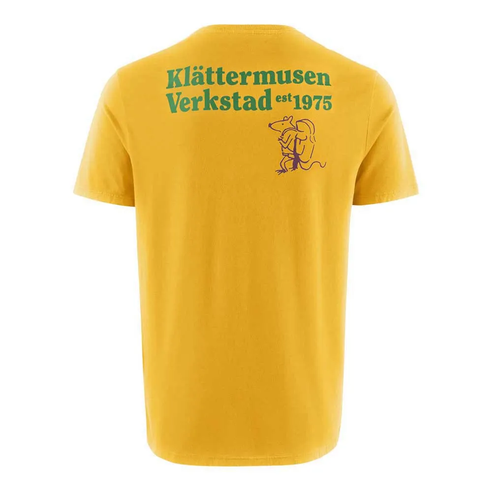 Klättermusen Runa Nmd T-shirt Med Korta ärmar, Pure yellow