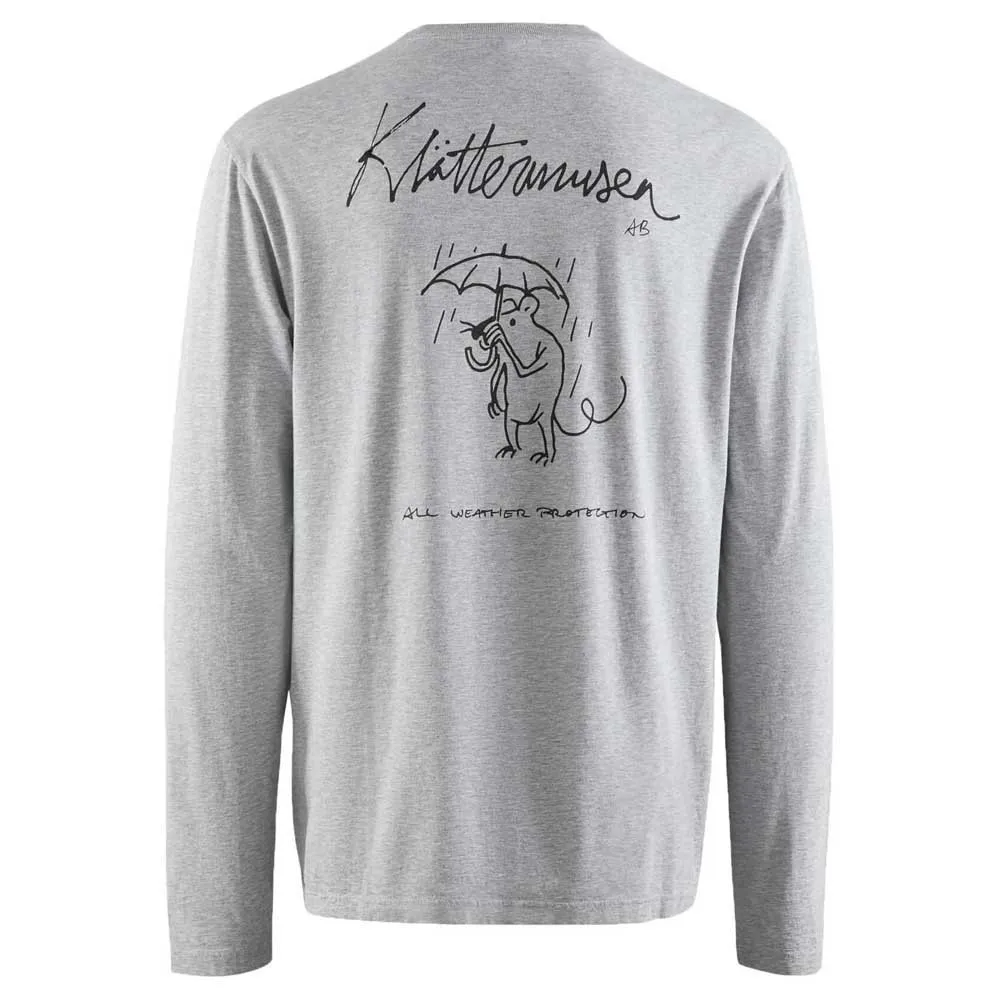 Klättermusen Runa Rain Mouse T-shirt Med Lång ärm Klättermusen Runa Rain Mouse T-shirt Med Lång ärm
