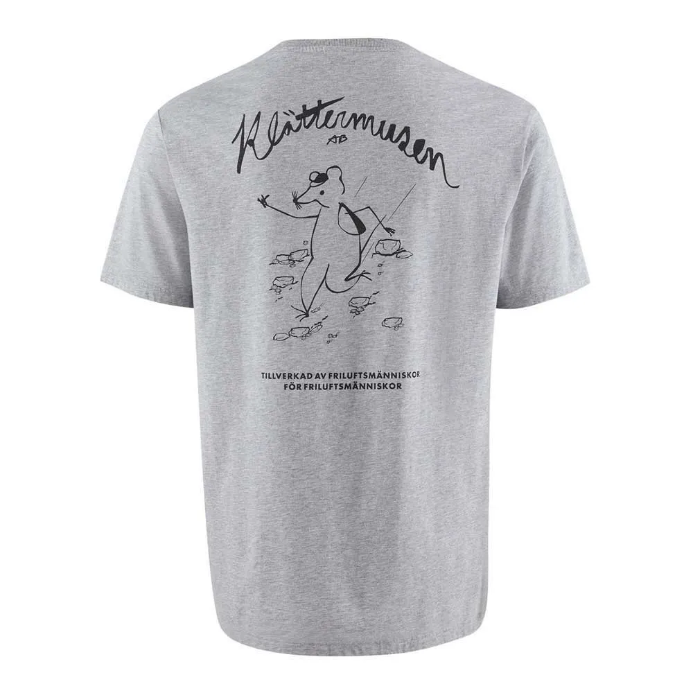 Klättermusen Runa Scrambling T-shirt Med Korta ärmar, Grey melange