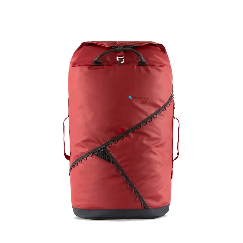 Klättermusen Ydalir Duffelbag, Burnt Russet-Raven Klättermusen Ydalir Duffelbag, Burnt Russet-Raven