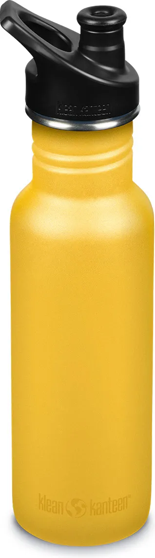 Klean Kanteen Classic Narrow (Sport Cap), Old Gold, One Size Klean Kanteen Classic Narrow (Sport Cap), Old Gold, One Size
