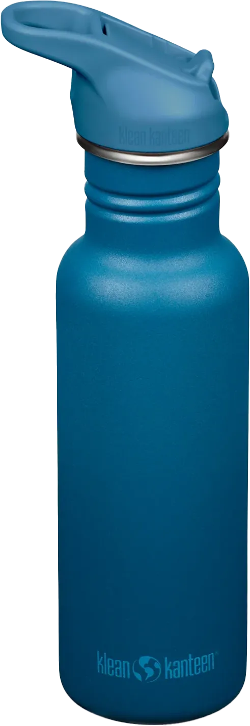 Klean Kanteen Classic (W/ Flip Seal Sport Cap and Straw)