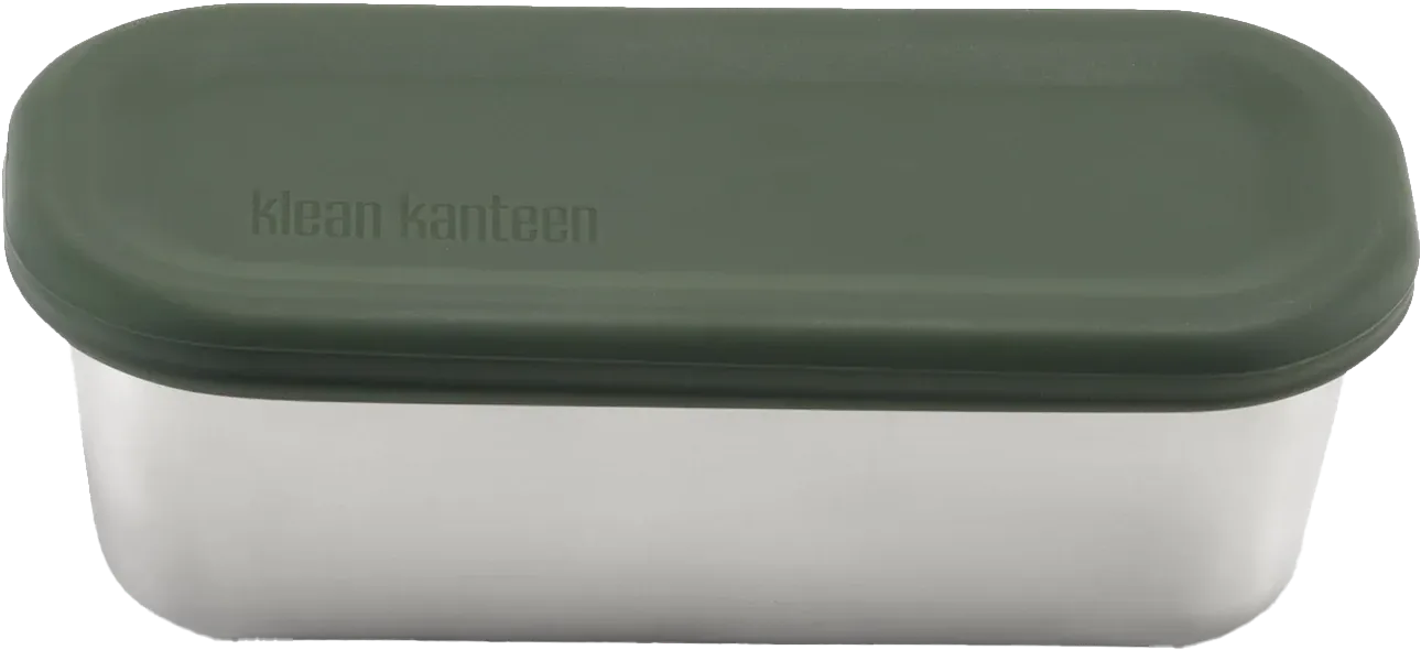 Klean Kanteen Rise Snack Food Box, Brushed Stainless, 295ml