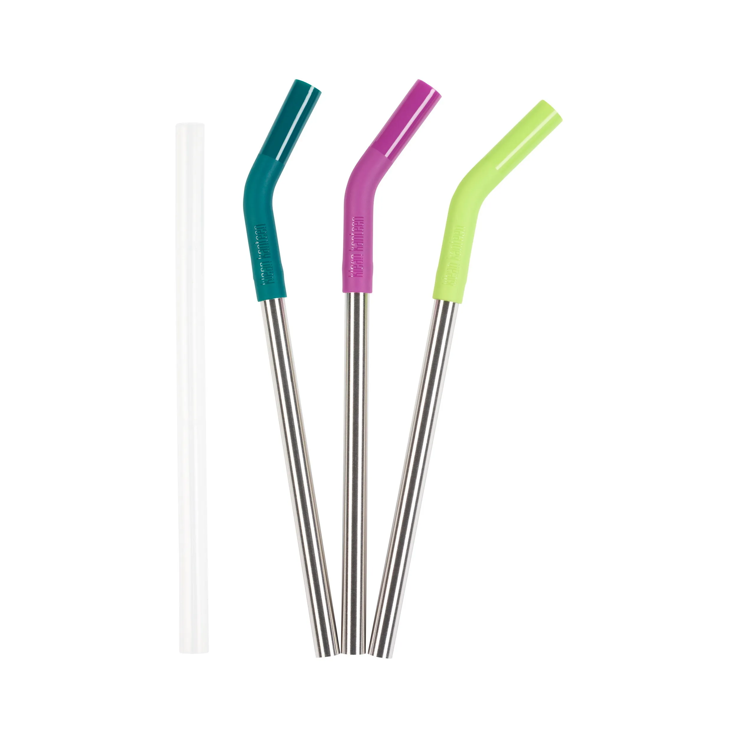 Klean Kanteen Straw 3-Pack, multi color, One Size Klean Kanteen Straw 3-Pack, multi color, One Size