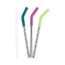 Klean Kanteen Straw 3-Pack, multi color, One Size