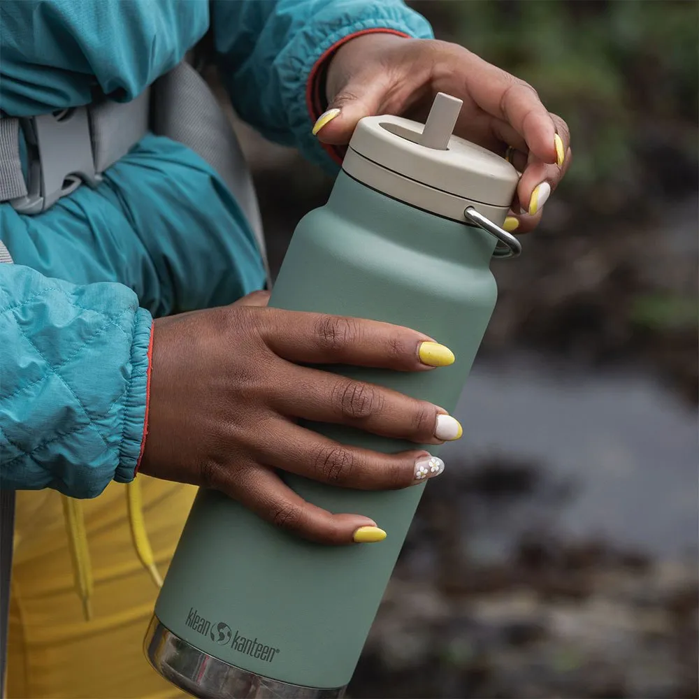 Klean Kanteen Tk Wide 946ml Termosflaska, Green, One Size