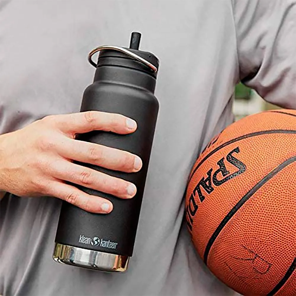 Klean Kanteen Tkwide Twist Cap 946ml Termosflaska, Shale black, One Size