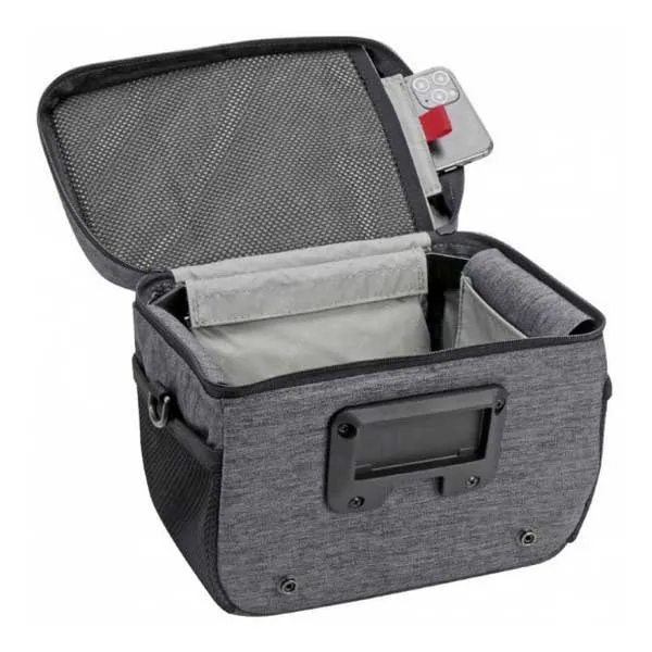 Klickfix Adventure City Styrväska 6.5l, Grey, One Size