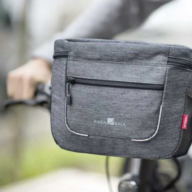 Klickfix Adventure City Styrväska 6.5l, Grey, One Size