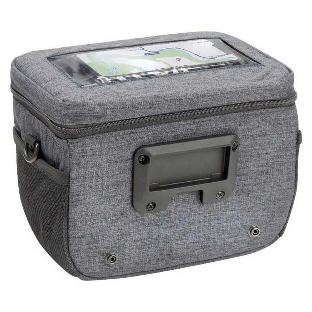 Klickfix Adventure City Styrväska 6.5l, Grey, One Size