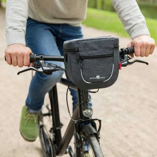 Klickfix Adventure Compact City Styrväska 3l, Grey, One Size