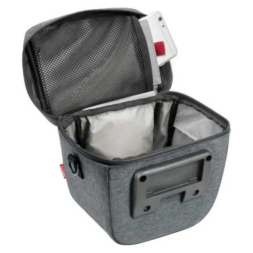 Klickfix Adventure Compact City Styrväska 3l, Grey, One Size