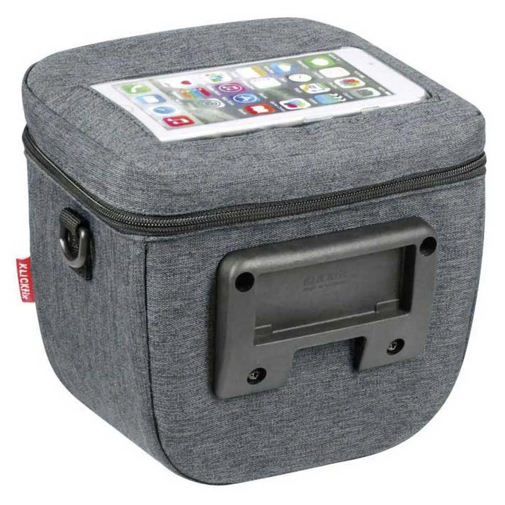 Klickfix Adventure Compact City Styrväska 3l, Grey, One Size