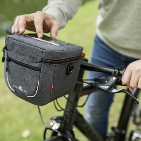 Klickfix Adventure Compact City Styrväska 3l, Grey, One Size