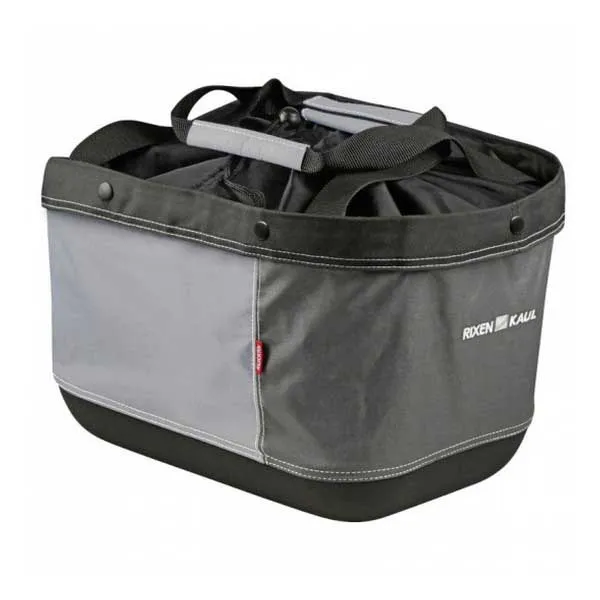 Klickfix Alingo Gt Racktime Snap It Cykelväska 20l, Grey, One Size