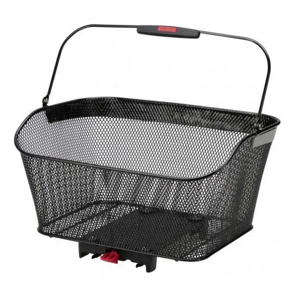 Klickfix Ar City Reflect Racktime Snap It Bakre Korg 20l, Black, One Size