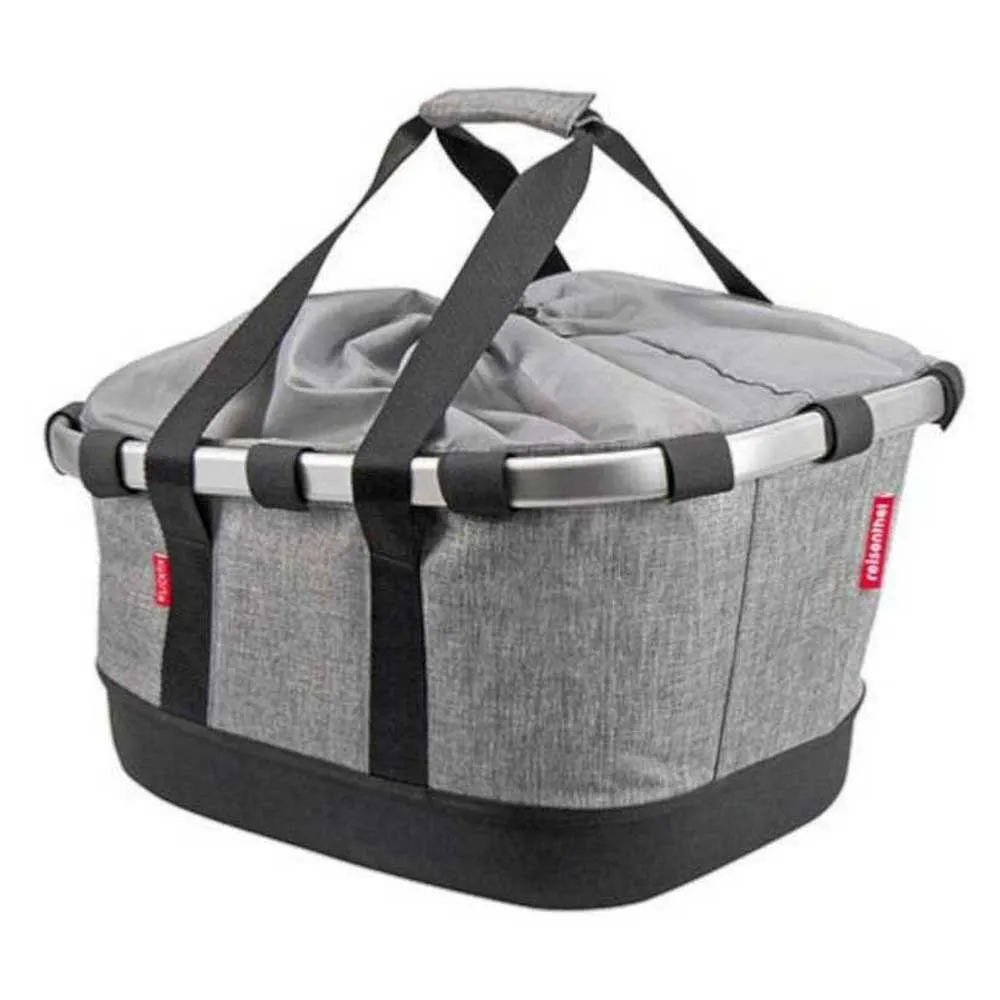 Klickfix Bikebasket Gt Racktime Snap It Twist Bakre Korg 21l, Silver, One Size